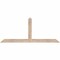 Ekena Millwork Portland Smooth Timber Gable Bracket, Douglas Fir, 60"W x 25"H x 1 1/2"D x 3 1/2"F, 10/12 Pitch GBW060X25X0204POR00SDF - alternate 1
